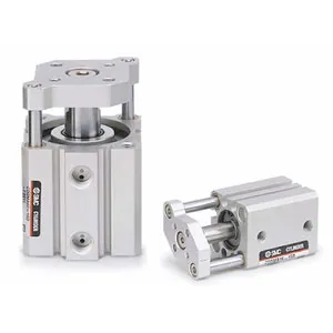 Xi lanh khí nén compact dạng mỏng, kiểu thanh dẫn hướng CQMA32-1 - CQM Series